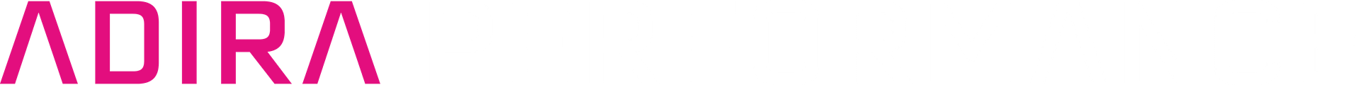 Adira Performance logo in pink and grey