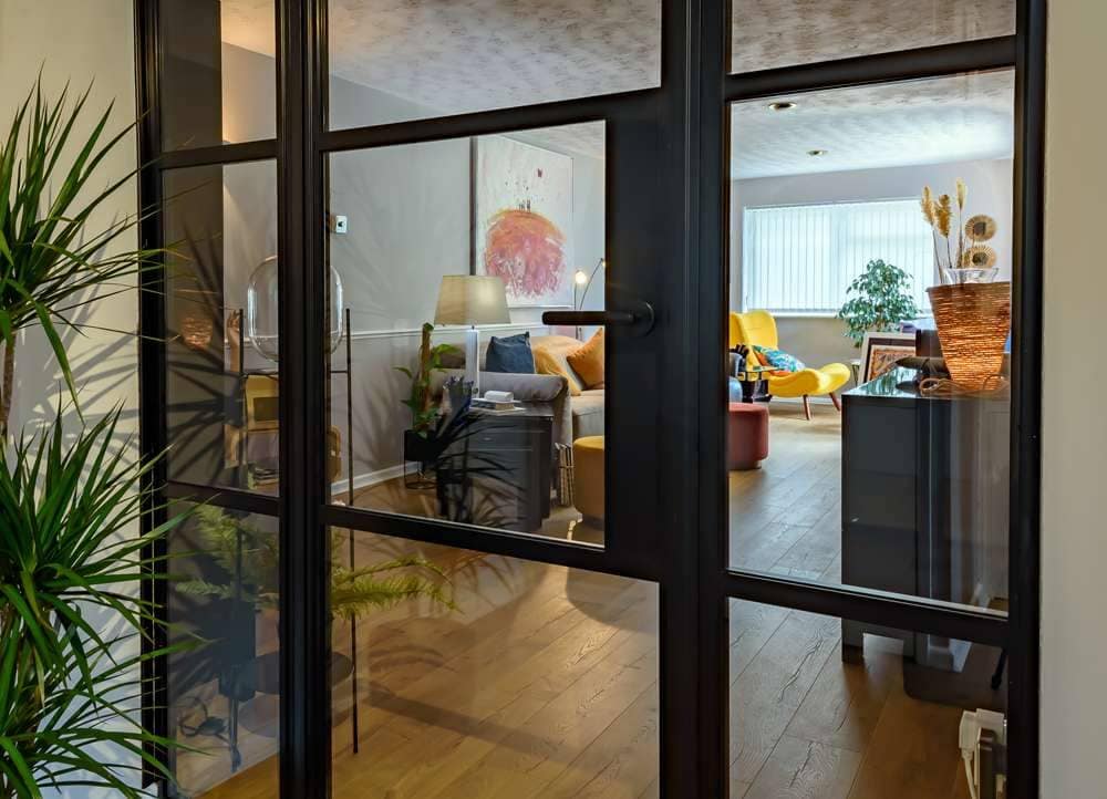steel look internal door