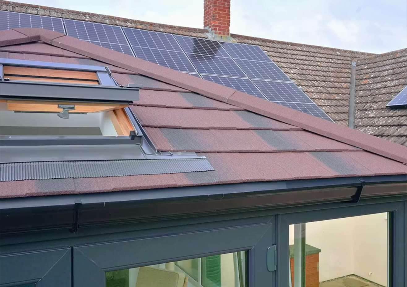 External view of velux window