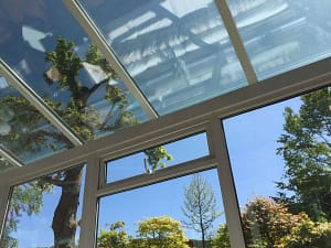 How to cool a hot conservatory