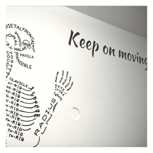 Keep on moving tag line