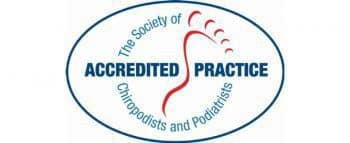 the society of chiropodists and podiatrists accredited practice