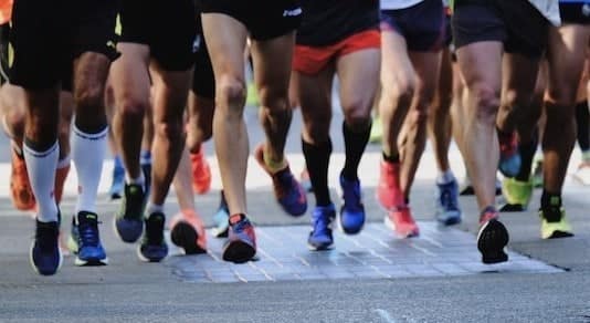 prepare feet for running a marathon or long distance