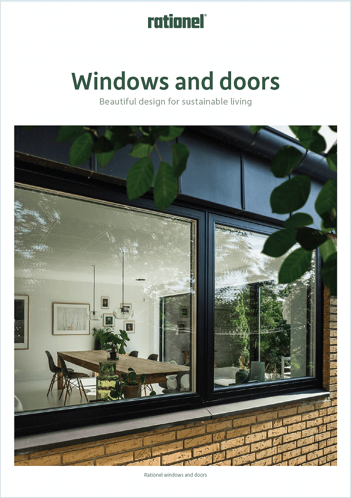 Rationel composite windows brochure image