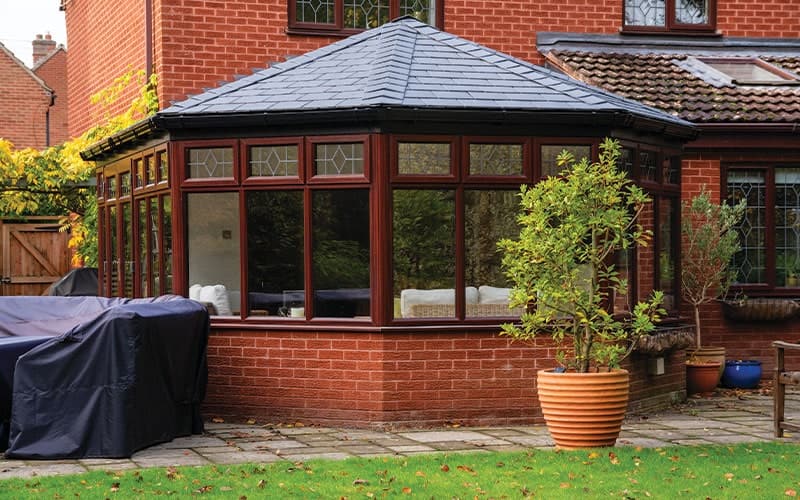 conservatory roof exterior