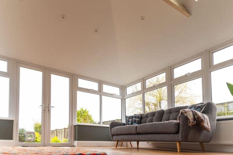 Interior View conservatory roof