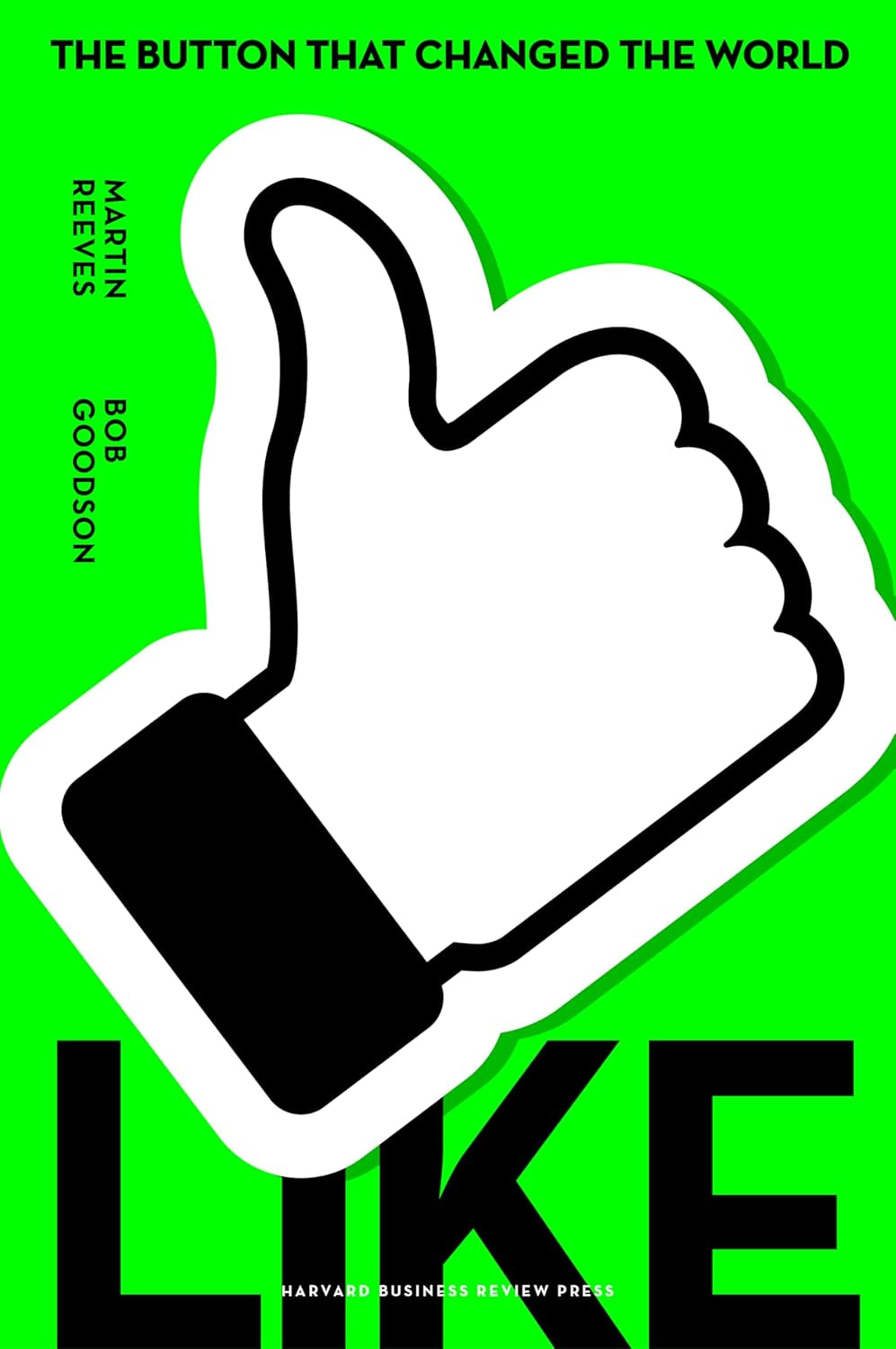 Book cover with thumbs-up icon and title LIKE